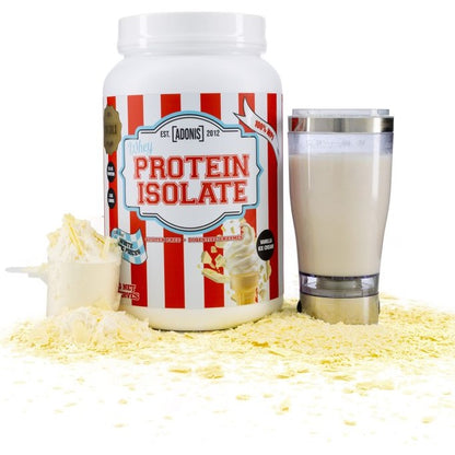 Adonis - Whey Protein Isolate Vanilla Ice Cream 900 g