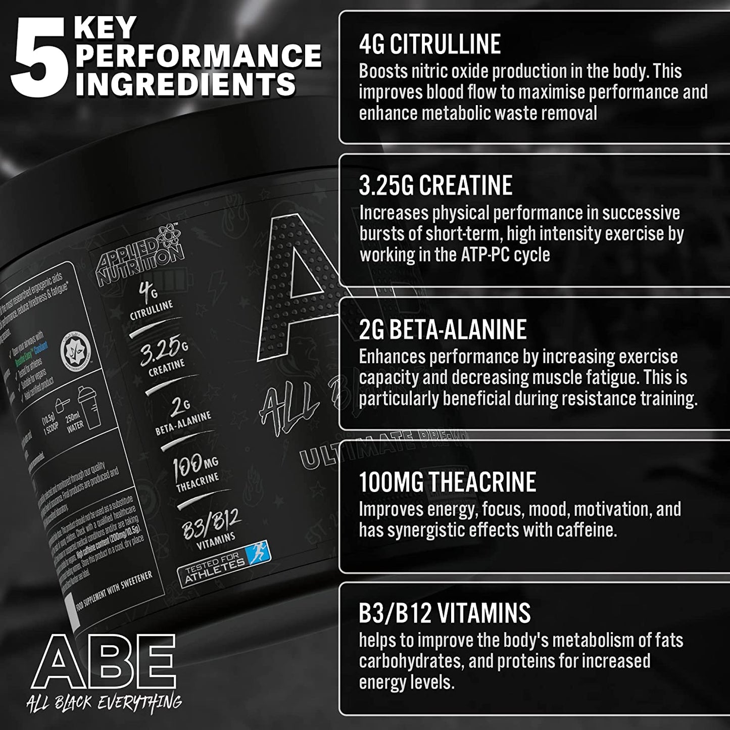 Applied Nutrition - ABE Pre Workout Energy Flavour 315 g