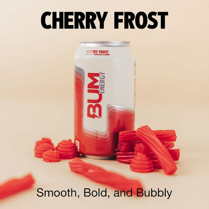 RAW - BUM Energy Drink Cherry Frost 355 ml