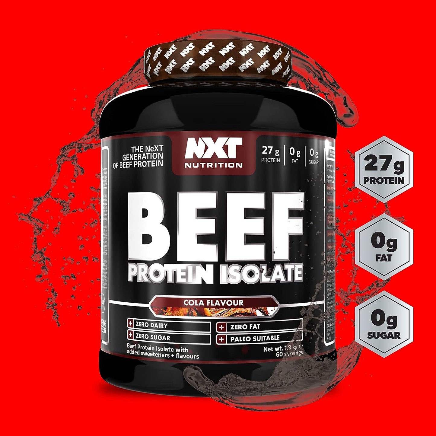 NXT - Beef Protein Isolate Cola 1.8 kg