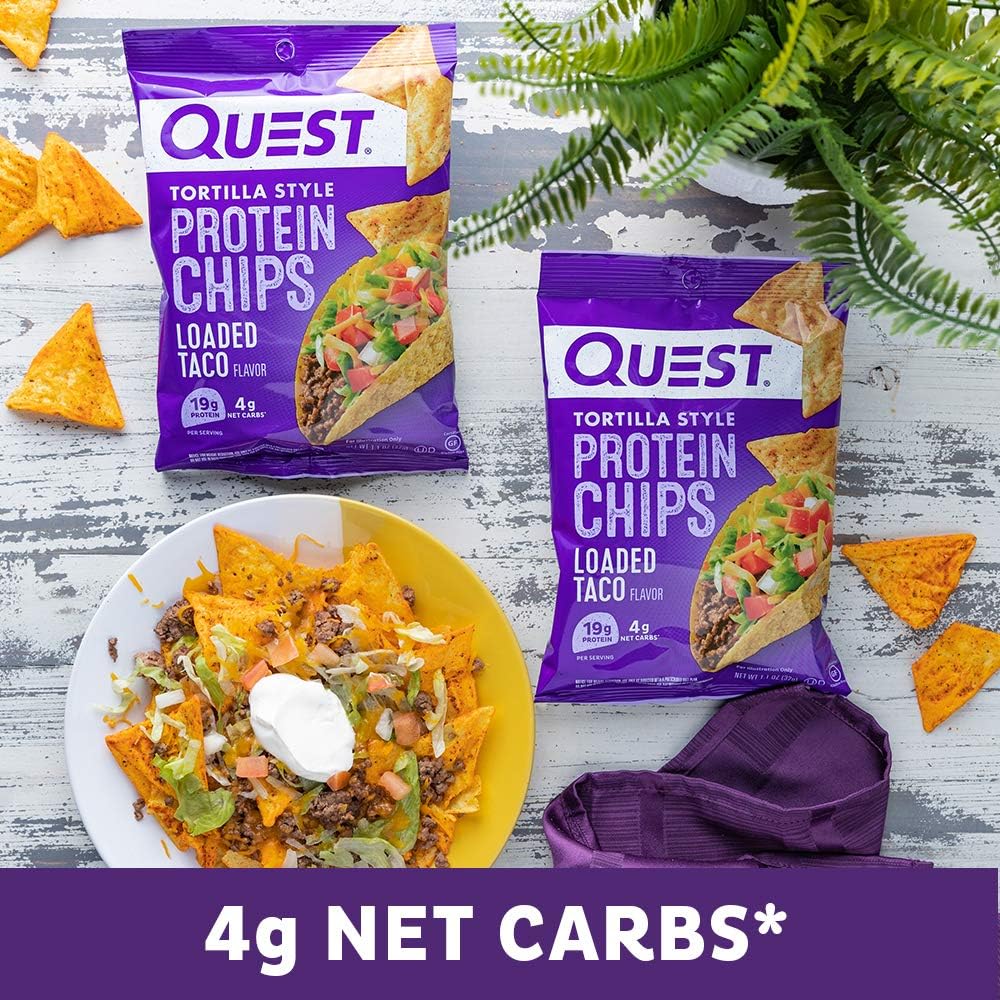 Quest Nutrition - Loaded Taco Tortilla Style Protein Chips 1 Pc
