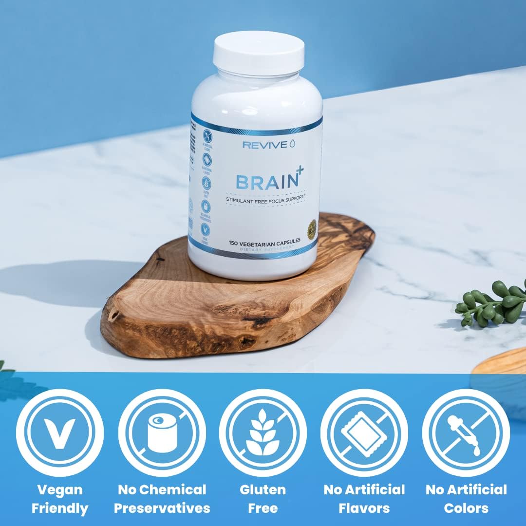 Revive – Brain+ 120 Vegetarian Capsules