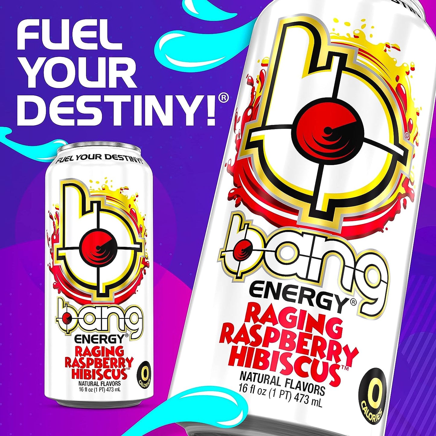 Bang Energy - Raging Raspberry Hibiscus Energy Drink 473 ml