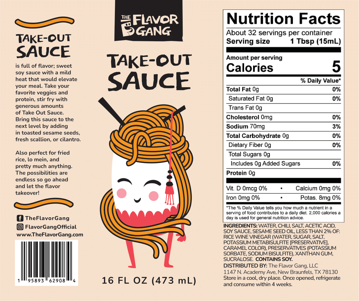 The Flavor Gang - Take-Out 473 ml