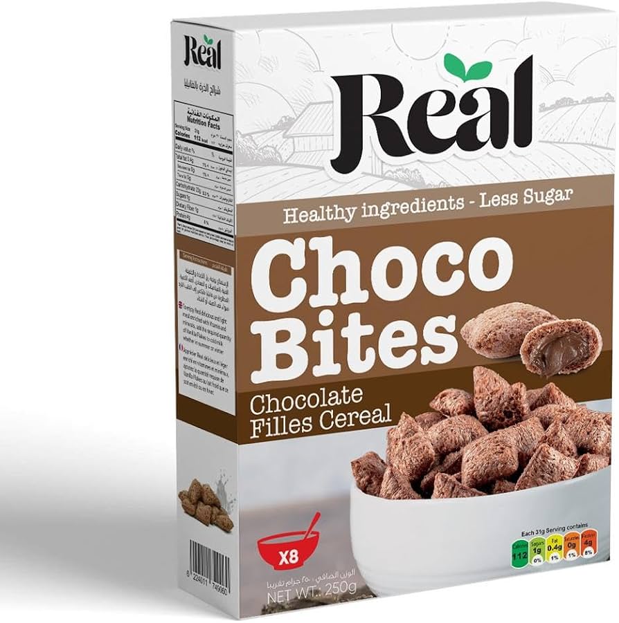Real Choco Bites Cereal 250 g