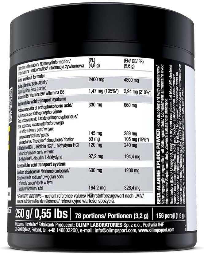 Olimp Beta Alanine Xplode Powder 250g