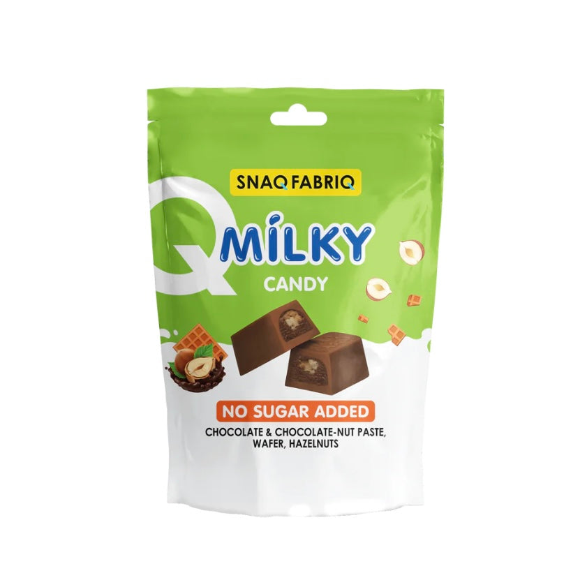 SNAQ FABRIQ - Milky Candy Chocolate and Hazelnut 130g
