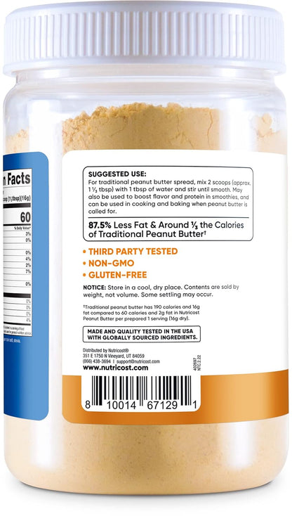 Nutricost - Organic Peanut Butter Powder