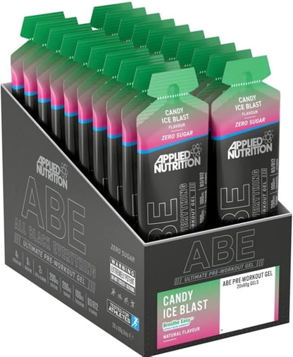 Applied Nutrition ABE Pre Workout Gel - All Black Everything Energy Gel  60ml Gels 1 pcs