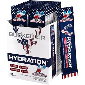 Bucked Up Hydration - Strawberry Lemonade | Electrolyte and Hydration Powder Drink Mix
