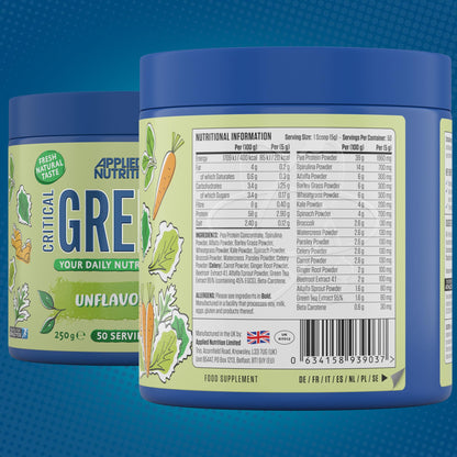 Critical Greens Powder 250g 50 serving