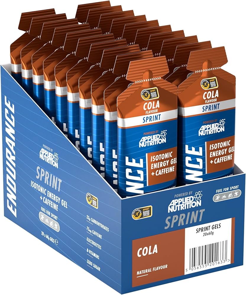Applied nutrition Sprint | Energy Gel with Caffeine | Easy to Digest 60 ml  1 pc