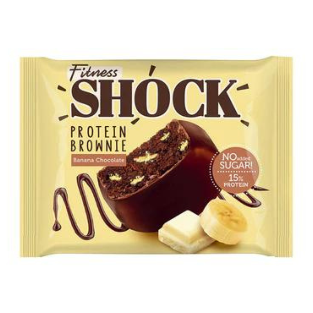 Shock - Protein Brownie Banana Chocolate 50 g