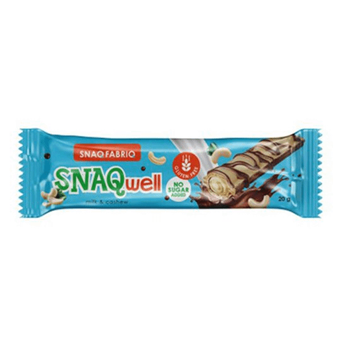 SNAQ FABRIC - Snaqwell Chocolate Milk & Cashew Wafer
