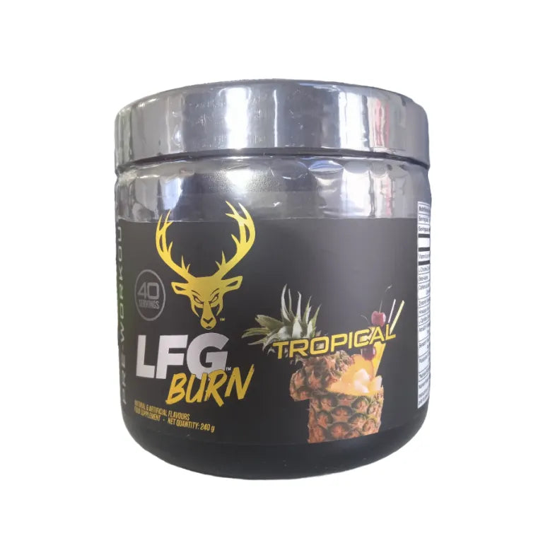 Bucked Up - LFG - Burn Pre-Workout tropical  40 serving new