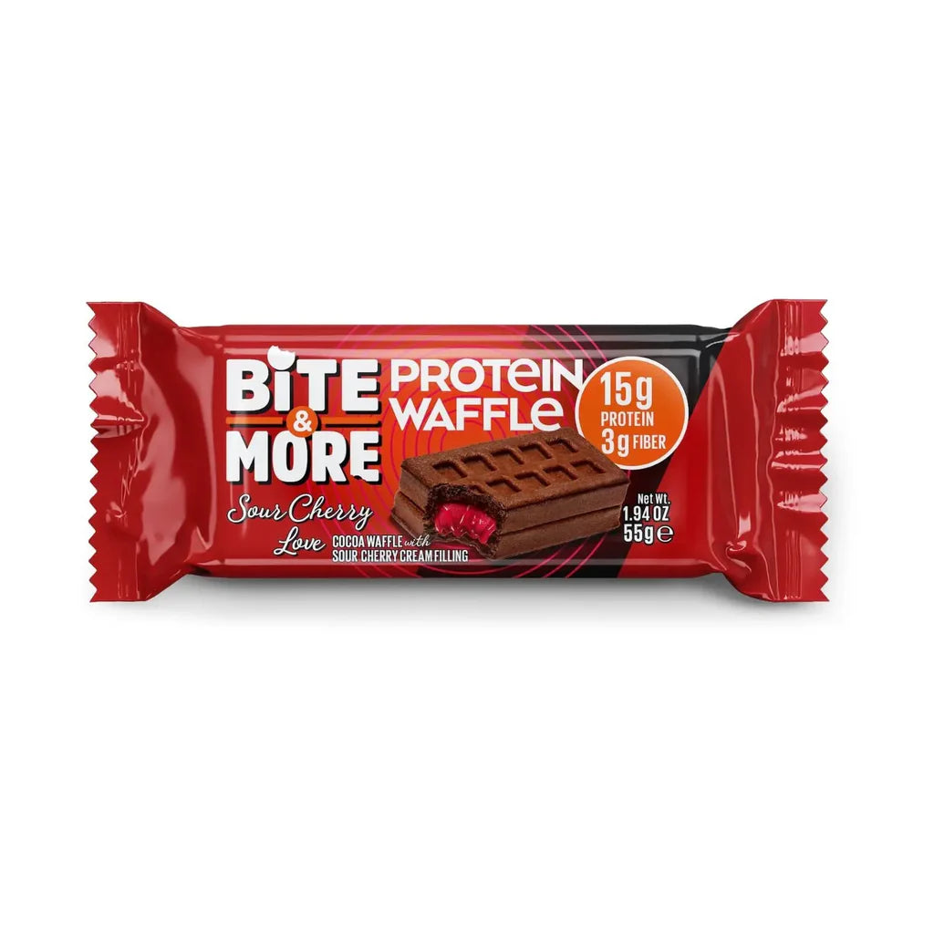 Bite & more Protein waffles No Added Sugar | 50g