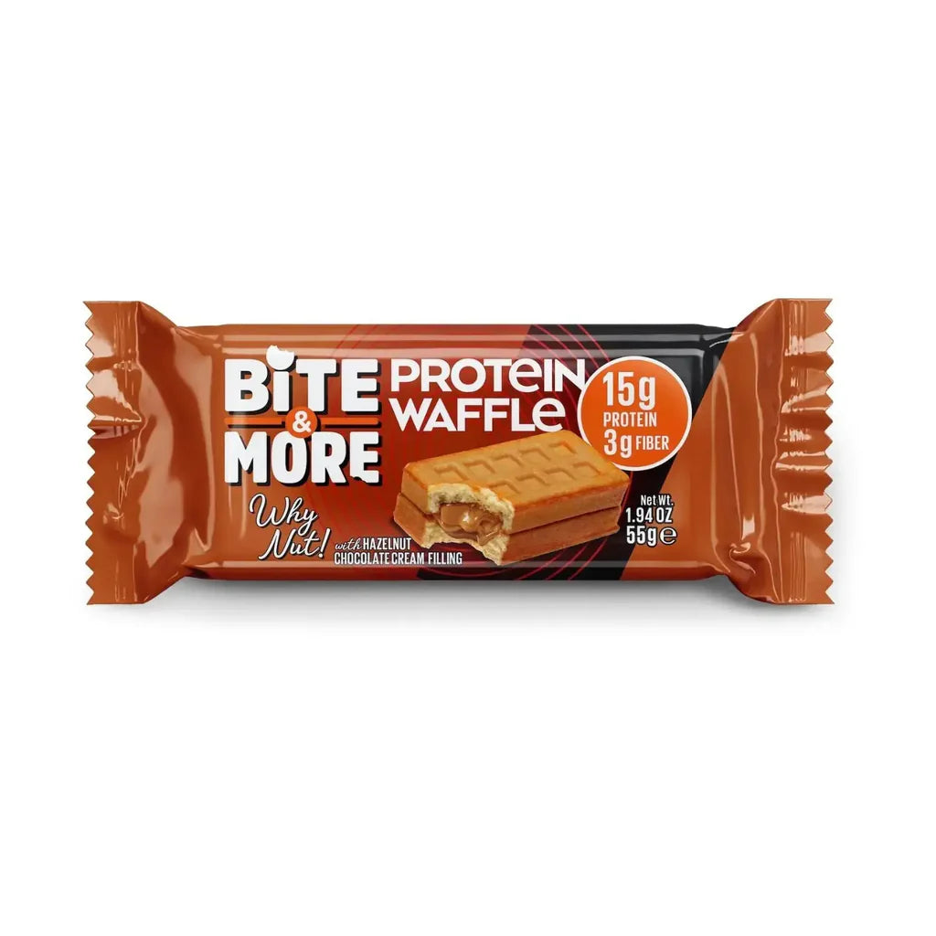Bite & more Protein waffles No Added Sugar | 50g