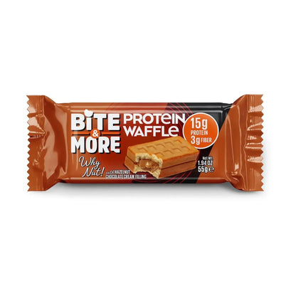 Bite & more Protein waffles No Added Sugar | 50g