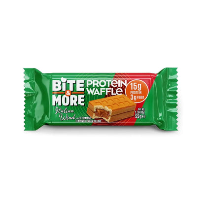 Bite & more Protein waffles No Added Sugar | 50g
