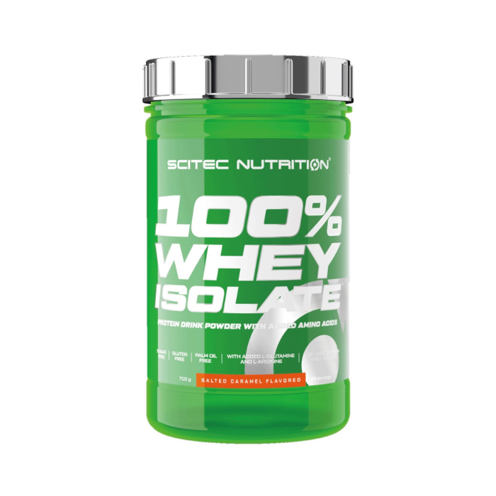Scitec Nutrition - 100% Whey Isolate Salted Caramel 700g