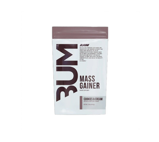 RAW CBUM MASS GAINER Cookie and Cream 12 LBS 20 Serving