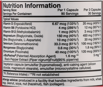 Strength Sports Multivitamins, capsules ZMB PLUS