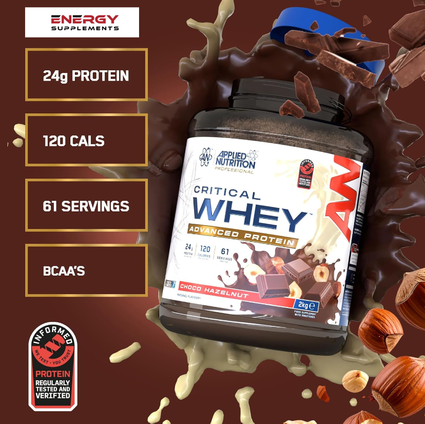 Applied Nutrition Critical Whey Protein Powder 2kg