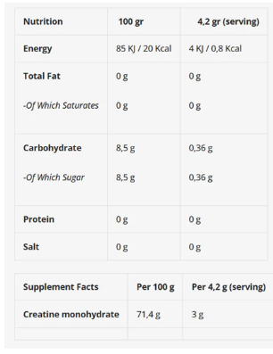 NANO SUPPS CREATINE POP 200 g