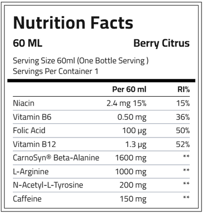 Cellucor C4 Original Pre-Workout Shot 60 ML