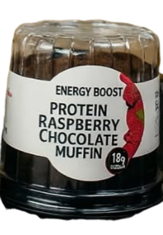 Pure delight energy boost 18 g protien muffin