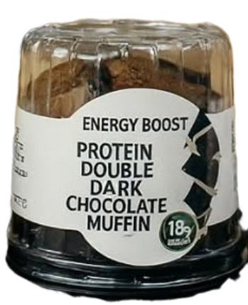 Pure delight energy boost 18 g protien muffin
