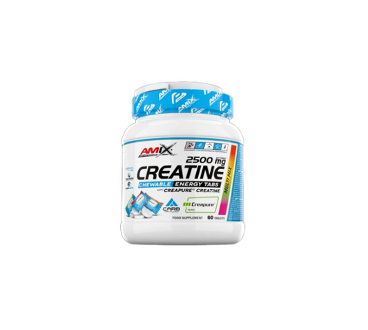 Creatina Creapure en Formato Masticable 60 Tabl - Amix Performance