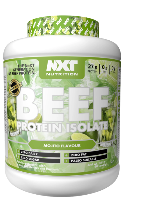 Beef Protein Isolate, Mojito Flavour, 1.8kg, 60 Servings