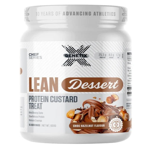 Lean Dessert by Genetix Nutrition Chef Series choclate hazelnut