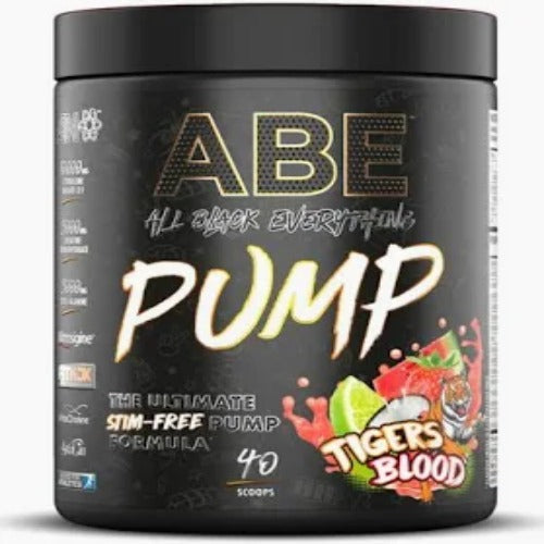 Applied Nutrition ABE Pump StimFree, tiger blood , 40 servings