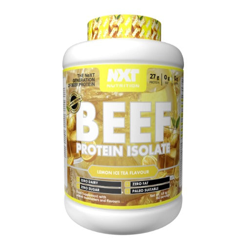 nxt beef protien lemon ice tea 1.8kg