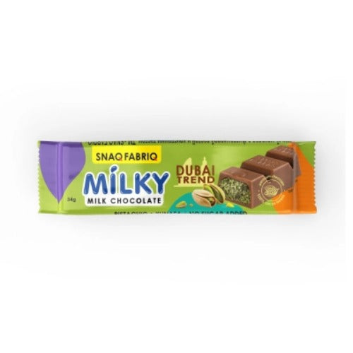 Snaq Fabriq Milky dubai chocolate , 55 g