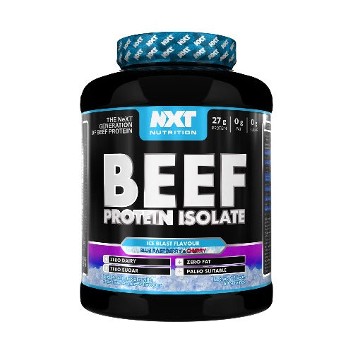 NXT Beef Protein Isolate Blue Raspberry & Cherry Ice Blast 1.8kg