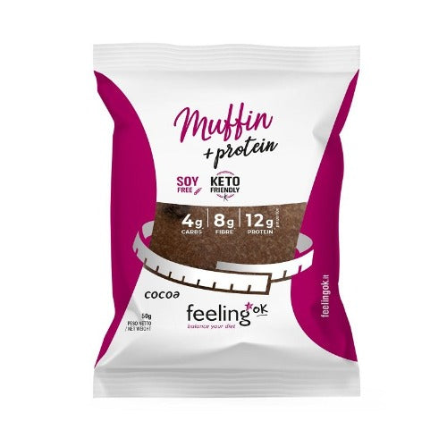 feeling ok Muffin +Protein keto cacoa