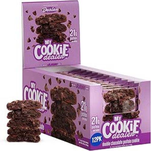 My Cookie Dealer Soft Baked Protein Cookies | 21g Protein per Cookie | Made with RAW™ Protein