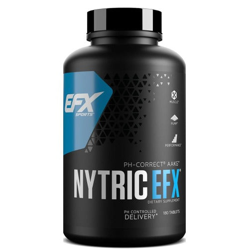 Efx Sports AAKG Nytric, 180 Tablets, Longer-lasting Pumps, Quick-ReleaseTablets