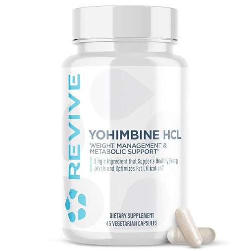 Revive MD Yohimbine HCl Fat Loss Sexual Health Support 45 Capsules New