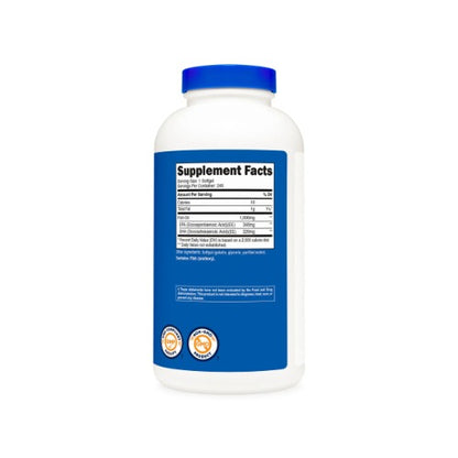 Nutricost Omega 3 Fish Oil - 2500MG, 120 Softgels (40 Serv)