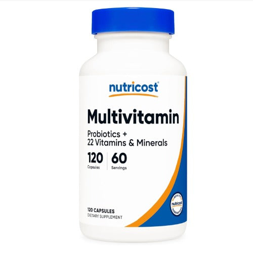 Nutricost Multivitamin 120 Vegetarian Capsules
