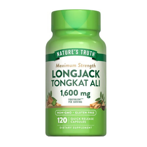 Nature's Truth Longjack Tongkat Ali | 1600mg | 120 Capsules