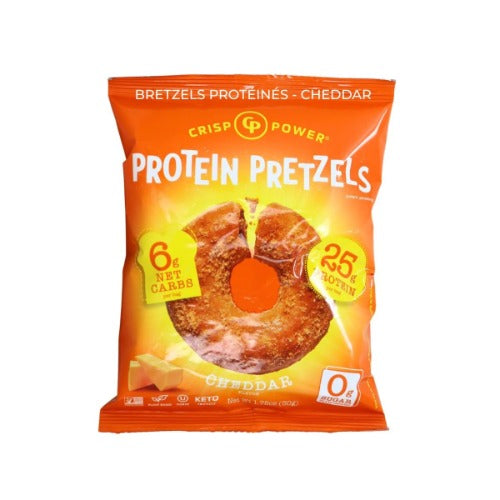 Crisp Power High Protein Keto Vegan Pretzels 50 g