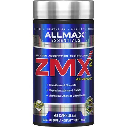 Allmax ZMX  Supplements & Vitamins 60 caps