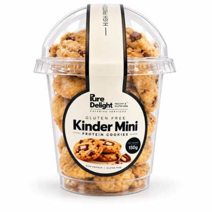 Pure Delight Gluten Free Kinder Mini Protein Cookies 150 g