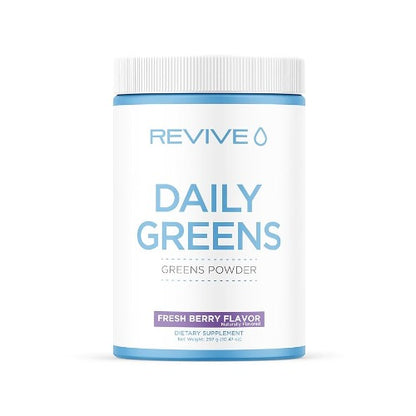 Revive MD Daily Greens Powder 480g fresh berry