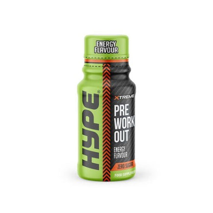 Xtreme Preworkout Shots 60ml (Hype)